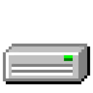 💾 313c3e77 Pixel art, Komputer, Elektronika, Technologia, Zielone światło, Urządzenie telegram sticker