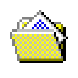 💾 a909bdb8 Pixel art, Bułka z masłem, Deser, Jedzenie, Słodki telegram sticker