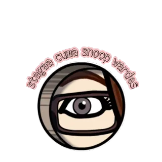 🕵 42a8cb2c stagaa cuma snoop wardes whatsapp sticker