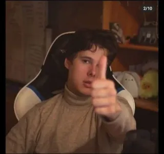 👍 0ba17873 남자, 사람, 엄지척, 실내, 웃는, 인물사진 telegram sticker