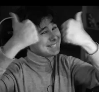 👍 b1d03108 엄지 척, 긍정적, 남자, 미소 telegram sticker