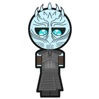 🥺 ff1998c6 Night King Game of Thrones Roi de la Nuit, Game of Thrones, Fantaisie, Personnage, Série TV telegram sticker