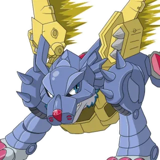 💙 b0d71fc7 armure, animal, robot, monstre, créature telegram sticker