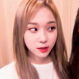 🌸 7027227a 女人, 肖像, 韩国, 亚洲, 女性, 女孩, 脸 telegram sticker