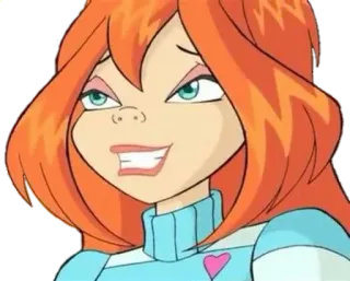 💀 77e5b488 Bloom Winx Club Bloom, Winx Club, peri, kartun, sihir telegram sticker