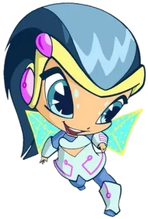 ✨ 85bd5f71 Anime, Kartun, Peri, Karakter, Lucu, Sayap telegram sticker