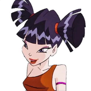 😃 9fb23adb Irma Lair W.I.T.C.H. kartun, penyihir, remaja, gadis telegram sticker