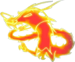 🐉 e8d034a6 naga, api, makhluk mitos, fantasi, stiker telegram sticker