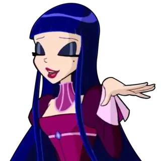 🤚 6935392b Musa Winx Club муза, винкс клуб, мультфильм, фея telegram sticker
