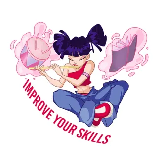 Winx vs Covid telegram stickers