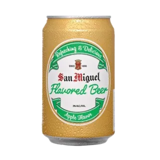 🍺 df85265a Refreshing & Delicious
Since 1890
San Miguel
Flavored Beer
3% ALC/VOL.
Apple Flavor bière, San Miguel, goût pomme, boisson, boisson whatsapp sticker
