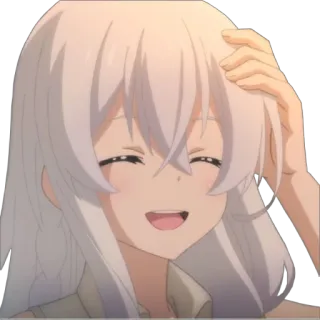 💁‍♀️ 9201ed4f Anime, Ragazza, Pacca in testa, Carino telegram sticker