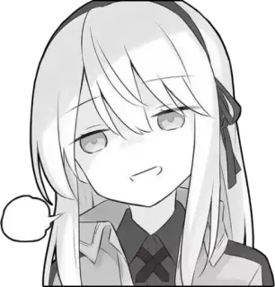 😩 aecdc6c9 Anime, Manga, Sticker, Espressione, Ragazza, Carino telegram sticker