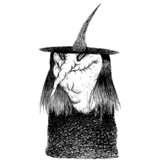 😆 059b0aed 마녀, 할로윈, 소름, 무서운, 마법, 마법사, 괴물 telegram sticker