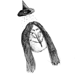 😌 ff330eee 마녀, 할로윈, 마법, 악, 만화 telegram sticker