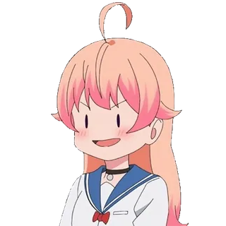 👍 33f7fb49 Anime, Nhân vật, Hoạt hình, Cô gái, Dễ thương telegram sticker