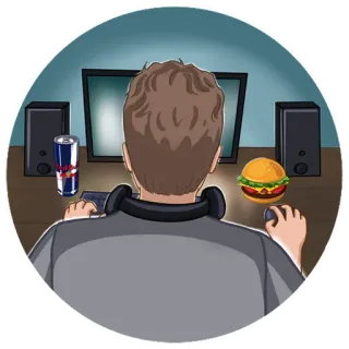 With love M&M telegram stickers