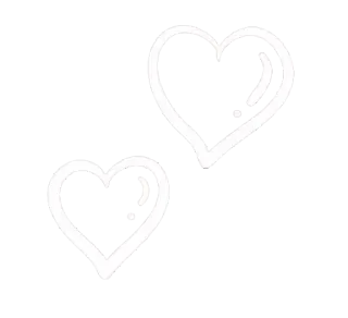 😊 9a7aca87 coeur, amour, blanc, contour, pixelisé, pixel art telegram sticker