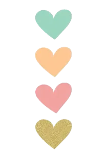 😌 a77993a7 coeurs, amour, pixel art, art numérique, géométrique telegram sticker