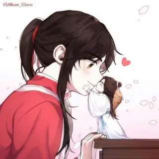 💗 5f25b01d Anime, Dibujos animados, Kawaii, Lindo, Asiático, Amor telegram sticker
