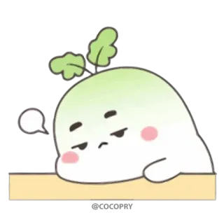 🥱 5ff6e1af cartoon, cute, sad, kawaii, doodle telegram sticker