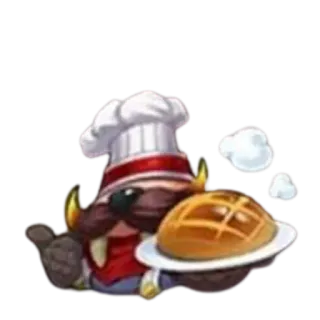 👨‍🍳 ce612804 шеф-повар, еда, готовка, персонаж, милый, шляпа telegram sticker