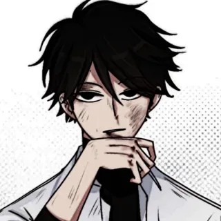 🎶 81b63df8 อนิเมะ, มังงะ, ตัวละคร, ภาพประกอบ, ผู้ชาย telegram sticker