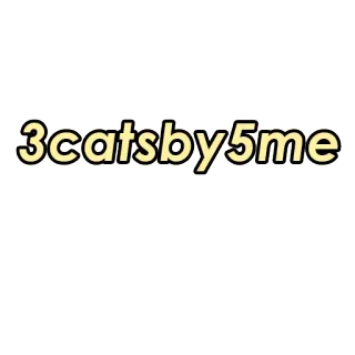 🐱 3e9ebef6 3catsby5me arte, gatos, nome whatsapp sticker