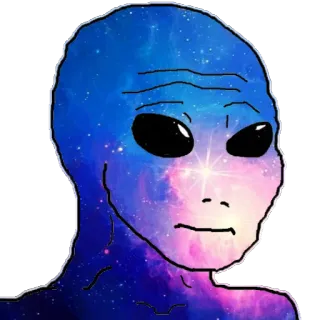 COSMO WOJAK telegram stickers
