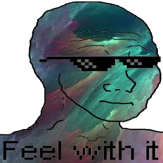 COSMO WOJAK telegram stickers