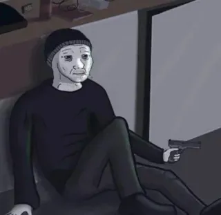 Wojak, The Feels Guy telegram stickers