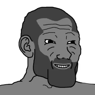 🦾 ebdd8f29 Meme, Personage, Gezicht, Illustratie telegram sticker