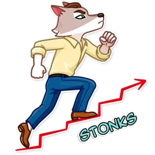 Волк с Уолл-стрит telegram stickers