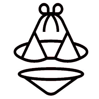 👙 154b1049 비키니, 수영복, 의류, 패션, 해변, 여름 telegram sticker