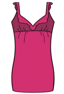 👙 c44e01b4 드레스, 핑크, 의류, 잠옷, 잠옷 telegram sticker