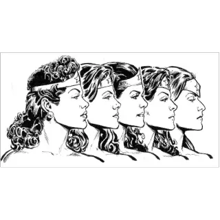 🤑 d6487938 Wonder Woman Wonder Woman, DC Comics, Superhero, Komik, Ilustrasi, Diana Prince telegram sticker