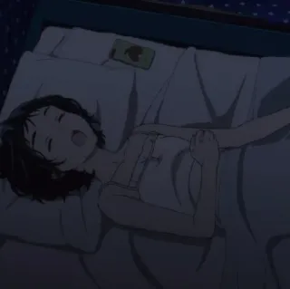 🥱 4355b3fd Anime, Mädchen, Schlaf, Bett, Glücklich telegram sticker
