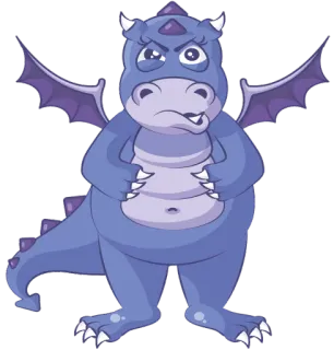 Dragon @stickersb2b telegram stickers