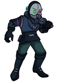 ⬅️ 7e71a00d Sciencefiction, Gasmasker, Videogame, Personage, Futuristisch telegram sticker