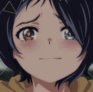 🌻 2a2e7b41 动漫, 女人, 情感, 卡通 whatsapp sticker