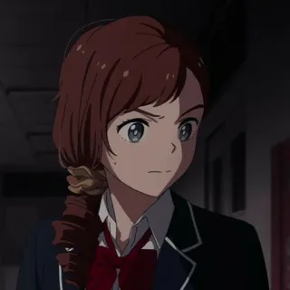 🪁 a68ddedd 动漫, 女孩, 校服, 角色, 卡通 whatsapp sticker