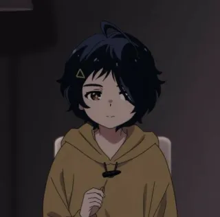 🌻 cb97b7b2 动漫, 女孩, 角色, 艺术, 插画, 绘画 whatsapp sticker