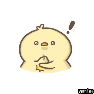 삐뚜는 귀여워 by @wontae telegram stickers