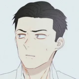 😐 00486530 人物, 男人, 脸, 肖像, 表情 telegram sticker