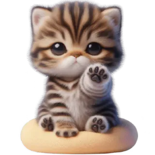 🐾 0a0820aa kucing, anak kucing, imut, binatang, hewan peliharaan, belang telegram sticker
