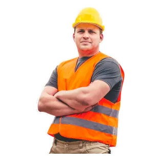 ☺️ cfd91456 건설 노동자, 안전 조끼, 안전모, 건축업자, 엔지니어 telegram sticker