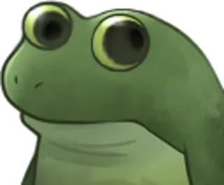 👽 bf39a9e1 frog, animal, cartoon whatsapp sticker