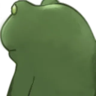 😂 03e051e4 개구리, 초록색, 동물, 양서류 telegram sticker