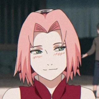 🌟 6c873567 Sakura Haruno Naruto Аниме, Наруто, Сакура, Сакура Харуно, Харуно, Мультфильм telegram sticker