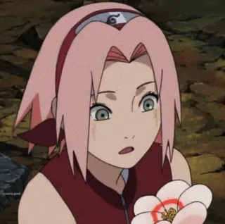 🎆 b52c5d34 Sakura Haruno Naruto Сакура, Аниме, Наруто, Персонаж, Харуно telegram sticker